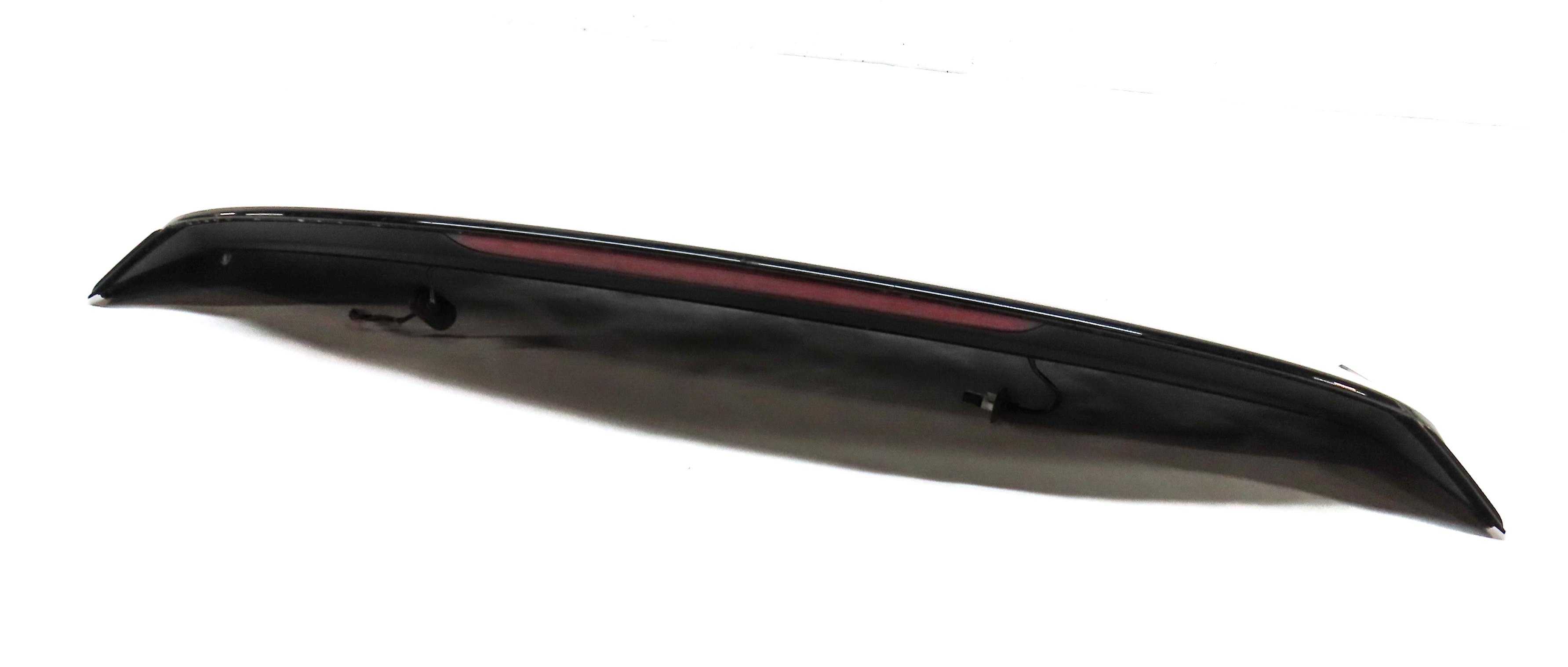 16-18 AUDI A3 E-TRON 8VF REAR SPOILER WING w/ 3rd BRAKE LIGHT (BLACK) — exact item pictured